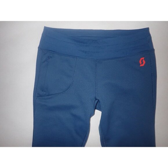 Scott Womens Defined Warm Pant Thick Base Layer Size M blue Winter Sports - Picture 5 of 7